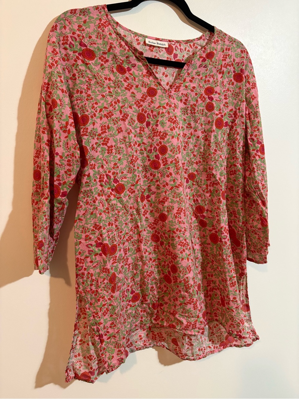 Roller Rabbit floral tunic